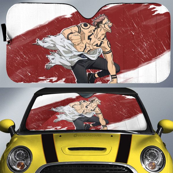 Ryoumen Sukuna Car Sunshade Custom Car Accessories