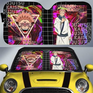 Ryoumen Sukuna Car Sunshade Custom Car Interior Accessories