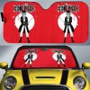 Sabo Car Sunshade Custom Manga Style One Piece Anime Car Accessories