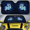 Sagittarius Car Sunshade Custom Name Zodiac Car Interior Accessories