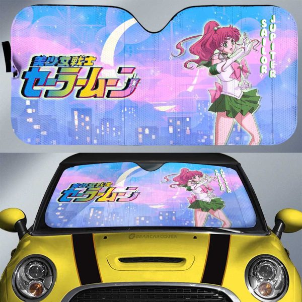 Sailor Jupiter Car Sunshade Custom For Car Decoration