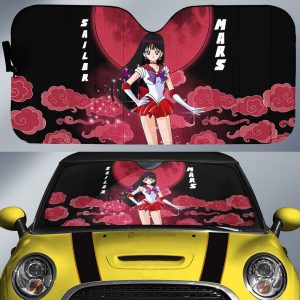 Sailor Mars Car Sunshade Custom Car Accessories