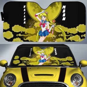 Sailor Moon Car Sunshade Custom Sailor Moon Anime Car Accessories