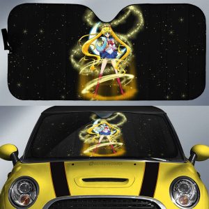 Sailor Moon Car Sunshade Custom Sailor Moon Anime Car Interior Accessories