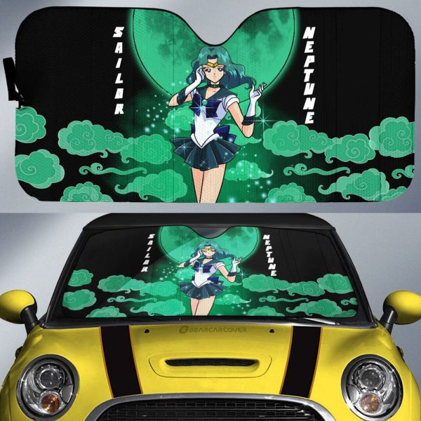 Sailor Neptune Car Sunshade Custom Car Accessories