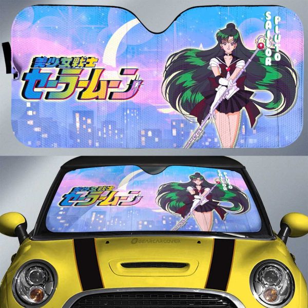 Sailor Pluto Car Sunshade Custom For Car Decoration