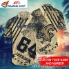 Saints Custom Number Personalized Tropical Hawaiian Shirt