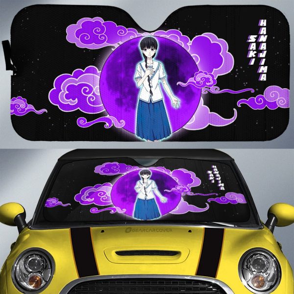 Saki Hanajima Car Sunshade Custom Fruit Basket Anime Car Accessories