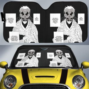 Sakonji Urokodaki Car Sunshade Custom Kimetsu No Yaiba Manga Car Accessories