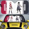 Sakura And Sasuke Car Sunshade Custom Car Accessories For Fans