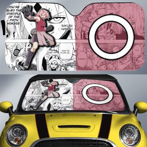 Sakura Car Sunshade Custom Mix Manga Car Accessories