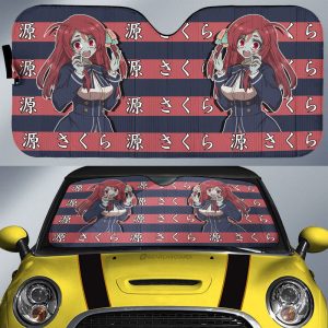 Sakura Minamoto Car Sunshade Custom Anime Car Accessories