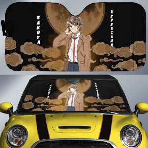 Sakuta Azusagawa Car Sunshade Custom Bunny Girl Senpai Car Accessories