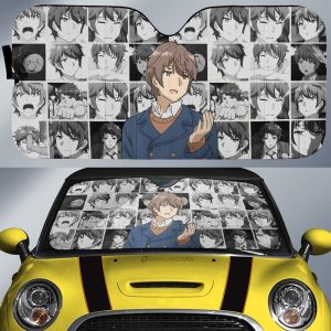 Sakuta Azusagawa Car Sunshade Custom Bunny Girl Senpai Car Accessories