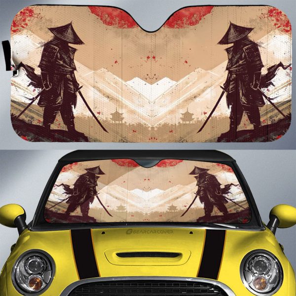 Samurai Car Sunshade Custom Car Accessories