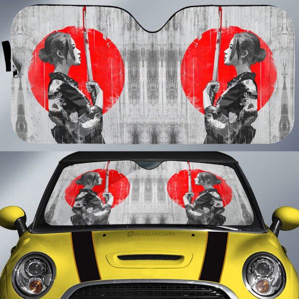 Samurai Car Sunshade Custom Car Accessories