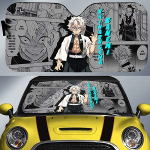 Sanemi Shinazugawa Car Sunshade Custom Demon Slayer Anime Mix Mangas