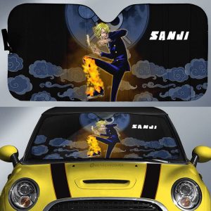 Sanji Car Sunshade Custom Car Accessories For Fans