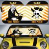 Sanji Car Sunshade Custom Car Accessories Mix Manga Style