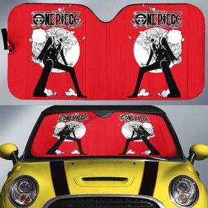 Sanji Car Sunshade Custom Manga Style Car Accessories