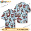 Santa Claus Got A Gun Funny Santa Hawaiian Shirt