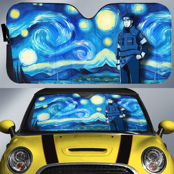 Sarutobi Asuma Car Sunshade Custom Starry Night Styles