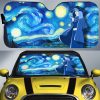 Sarutobi Hiruzen Car Sunshade Custom Starry Night Styles