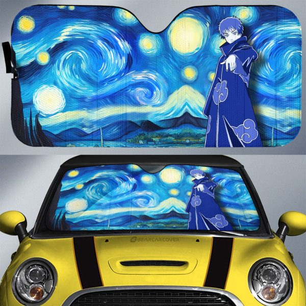 Sasori Car Sunshade Custom Starry Night Styles