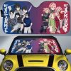 Sasuke And Sakura Car Sunshade Custom Anime Car Accessories