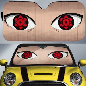 Sasuke Mangekyou Car Sunshade Custom Anime Car Accessories