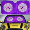 Sasuke Rinnegan Car Sunshade Custom Anime Tie Dye Style