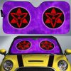 Sasuke Uchiha Eternal Mangekyo Sharingan Car Sunshade Custom Anime Tie Dye Style