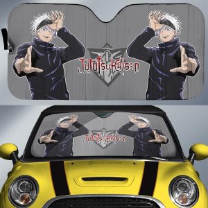 Satoru Gojo Car Sunshade Custom Main Character