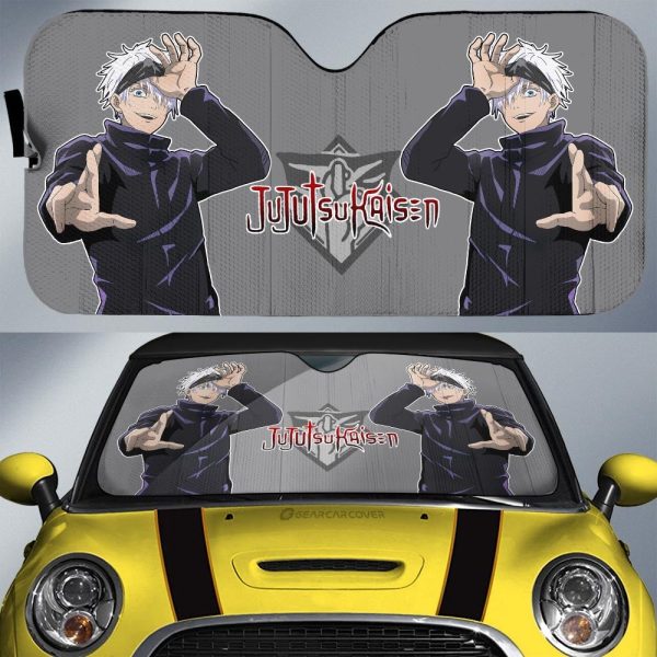 Satoru Gojo Car Sunshade Custom Main Character Jujutsu Kaisen Anime