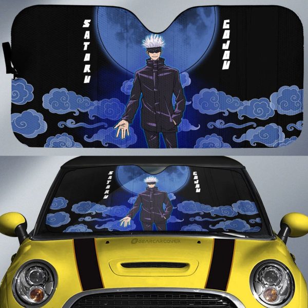 Satoru Gojou Car Sunshade Custom Car Accessories