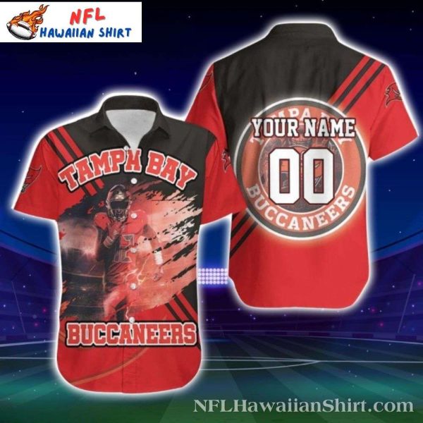 Scarlet Blitz – Buccaneers Field Master Hawaiian Shirt