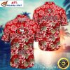 Scarlet Tropics San Francisco 49ers Fanfare – 49ers Aloha Shirt