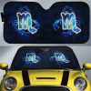 Scorpio Car Sunshade Custom Name Zodiac Car Interior Accessories