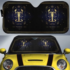 Scorpio Car Sunshade Custom Zodiac Car Interior Accessories