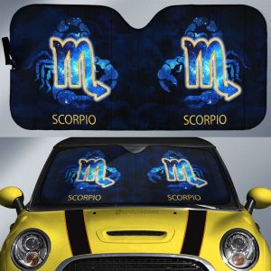 Scorpio Car Sunshade Custom Zodiac Car Interior Accessories