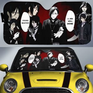 Sebastian Michaelis Car Sunshade Custom Black Butler Car Accessories