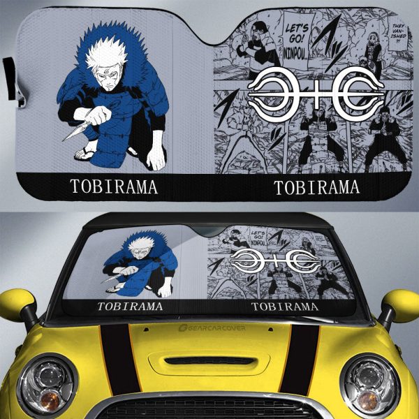 Senju Tobirama Car Sunshade Custom Car Accessories Manga Color Style