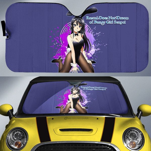 Sexy Girl Mai Sakurajima Car Sunshade Custom Bunny Girl Senpai