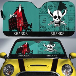 Shanks Car Sunshade Custom Car Accessories Manga Style