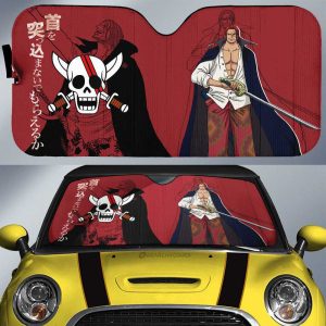 Shanks Car Sunshade Custom Red Car Interior Accessories