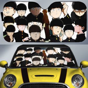 Shigeo Kageyama Car Sunshade Custom Mob Psycho 100 Anime Car Accessories