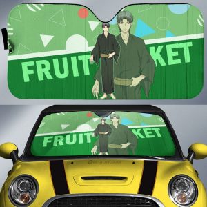 Shigure Sohma Car Sunshade Custom Fruit Basket Anime Car Accessories