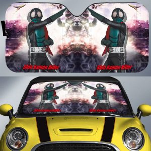 Shin Kamen Rider Car Sunshade Custom Car Accessories