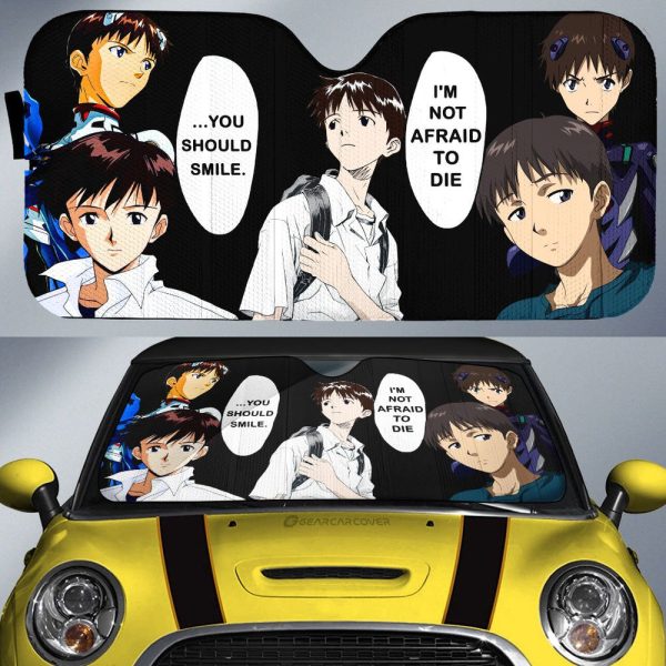 Shinji Ikari Car Sunshade Custom NGE