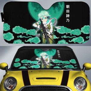 Shino Asada Car Sunshade Custom Sword Art Online Anime Car Accessories